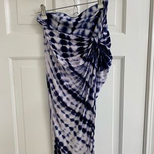 Charlotte Russe Tie-Dye asymmetrical skirt
